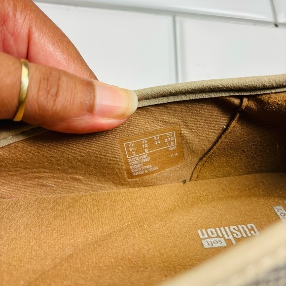 Womens Clarks Azella Theoni Espadrille Slip-on Loafers - Gold Metallic size 12 - Picture 3 of 10